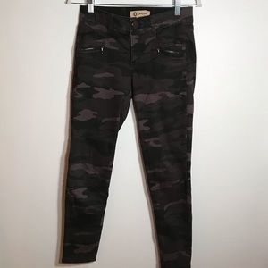 Democracy Black camo pants